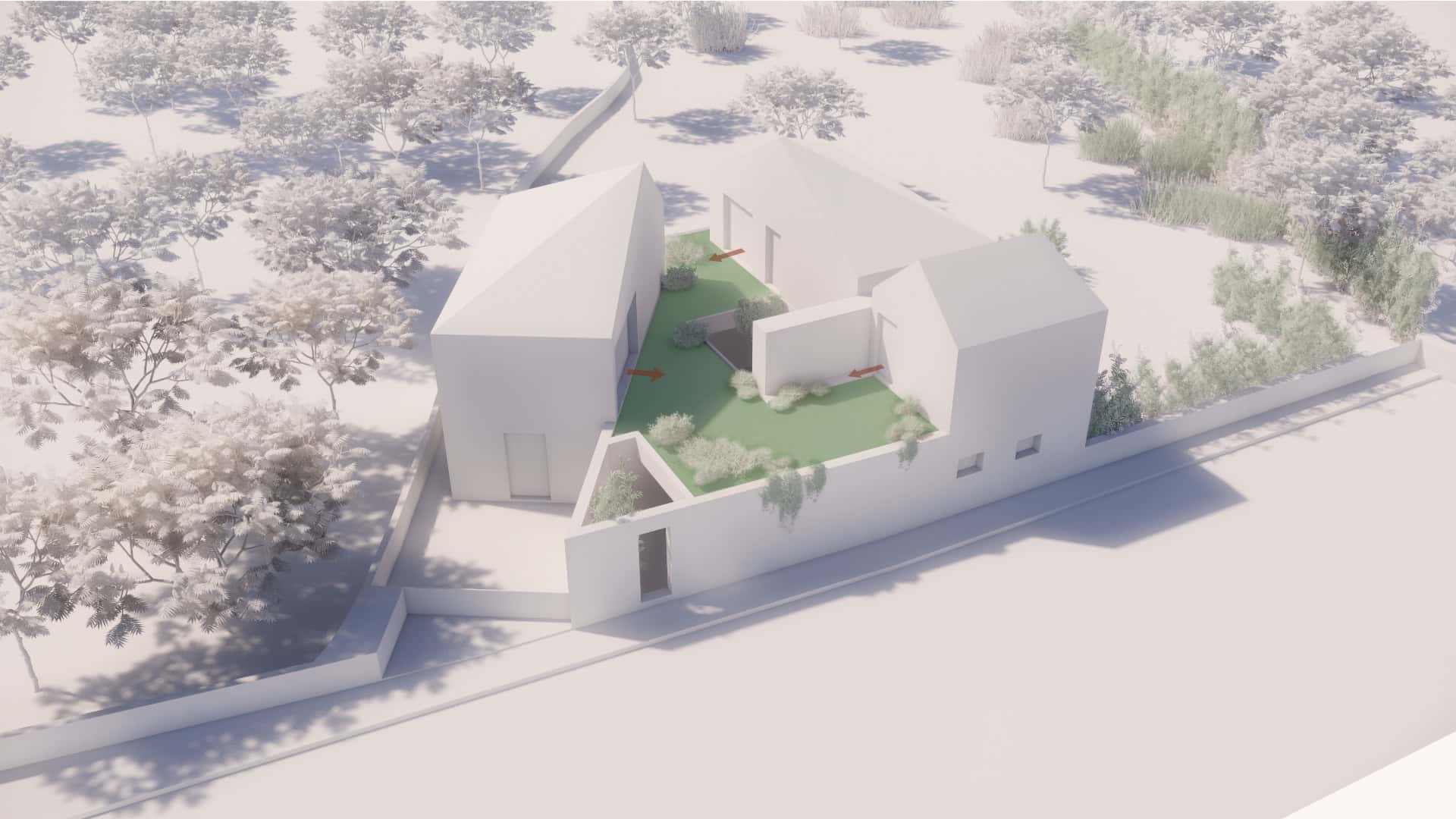 Casa RIO by Paulo Merlini Architects in Gondomar, Portugal