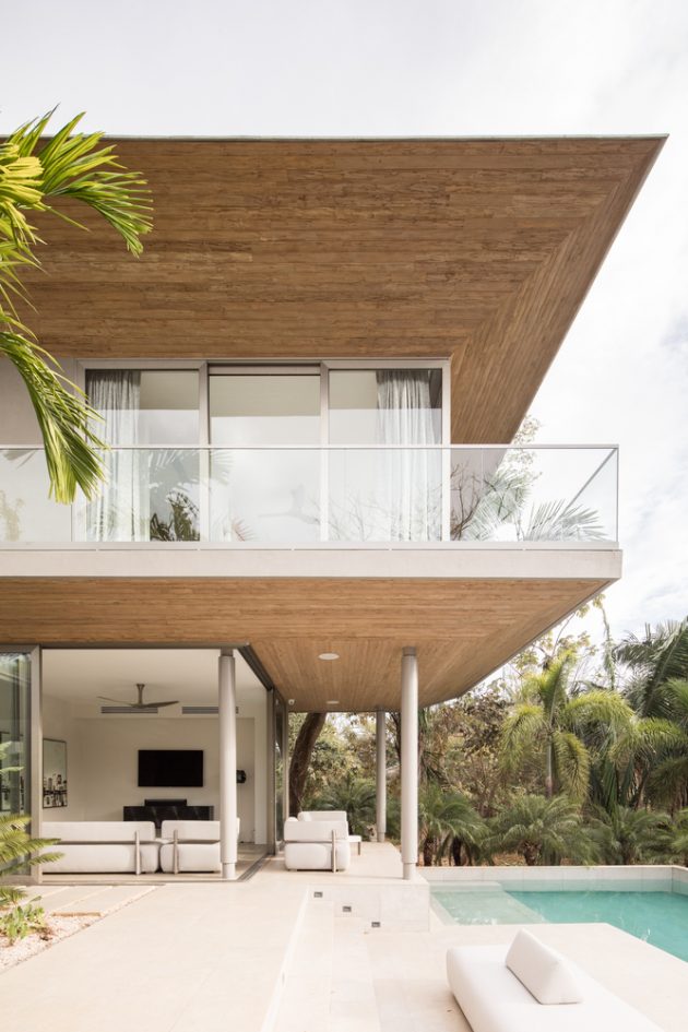 Courtyard House by Studio Saxe in Nosara, Costa Rica