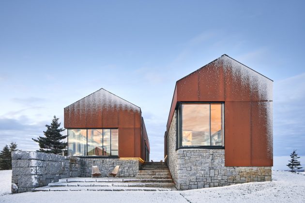 Smith House by MacKay-Lyons Sweetapple Architects in Upper Kingsburg, Canada