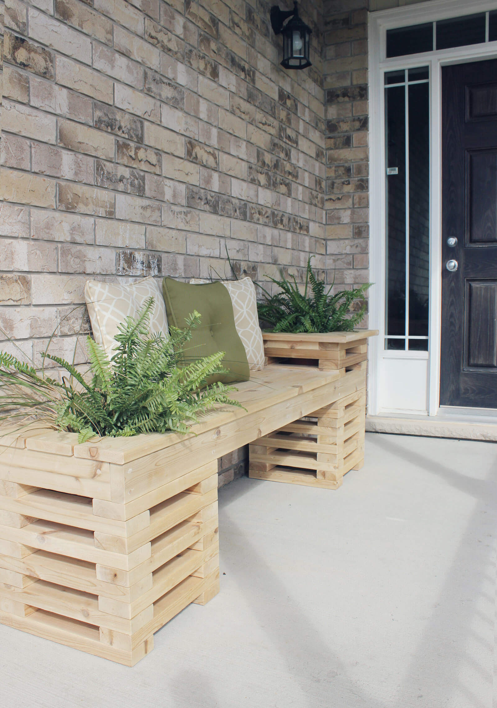 15 Lovely DIY Patio Bench Projects You Need To Make Before Spring