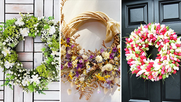 15 Refreshing Spring Wreath Design Ideas Inspired By Nature