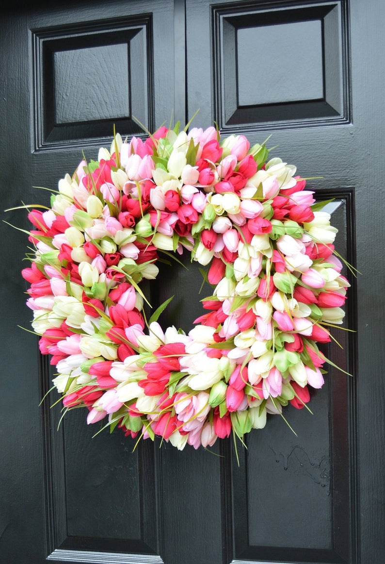 15 Refreshing Spring Wreath Design Ideas Inspired By Nature