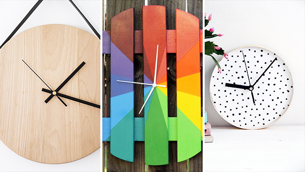 15 Wonderful DIY Wall Clock Projects You Will Enjoy Creating