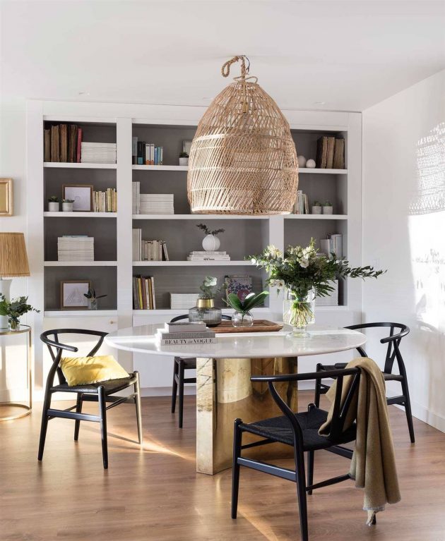 Elegant And Modern Dining Rooms With Timeless Setting