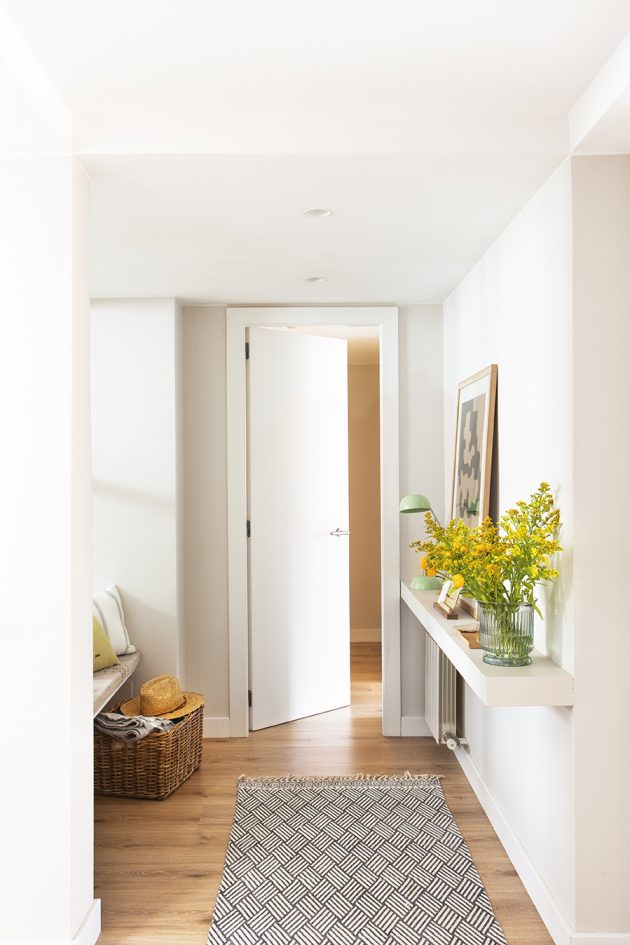7 Small White And Wood Hallways (Part II)