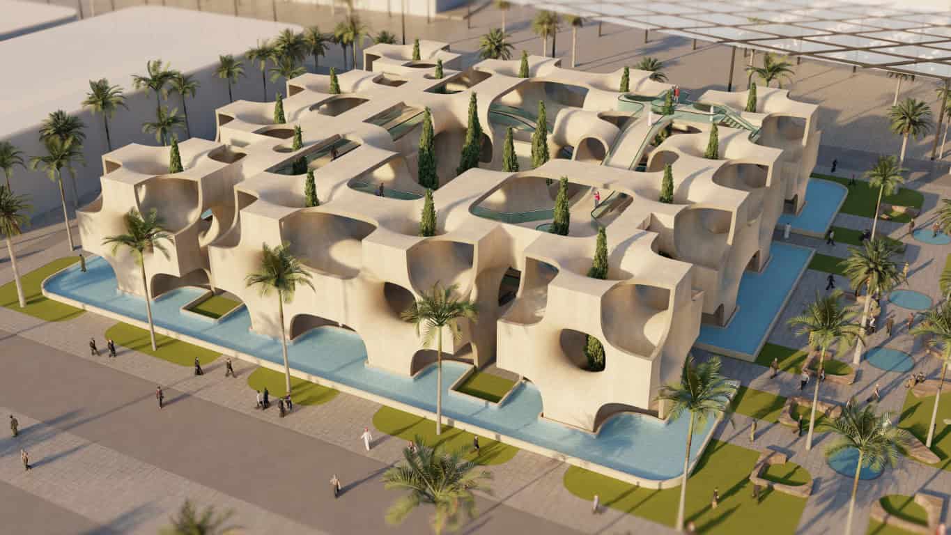 EXPO 2020 Iran Pavilion Redefining Vertical Garden in Dubai