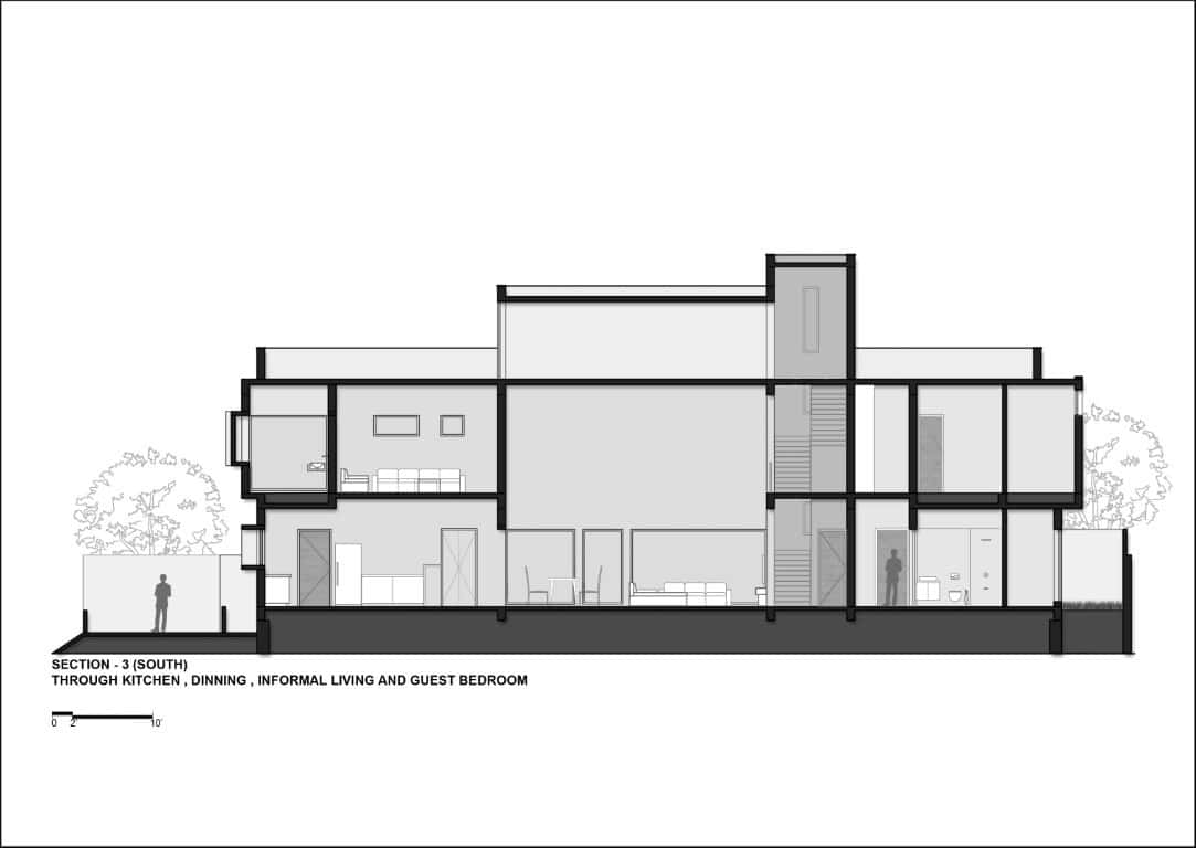 Parallel Volumes House by Urbscapes in Ahmedabad, India Parallel Volumes House by Urbscapes in Ahmedabad, India