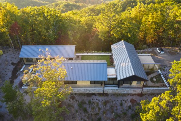 Short Mountain House by Sanders Pace Architecture in Maryville, Tennessee