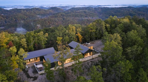 Short Mountain House by Sanders Pace Architecture in Maryville, Tennessee