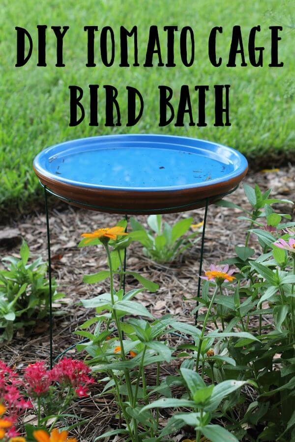 15 Charming DIY Bird Bath Ideas For Your Garden