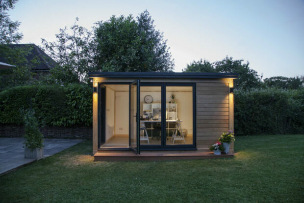 Can you turn your shed into a home office?