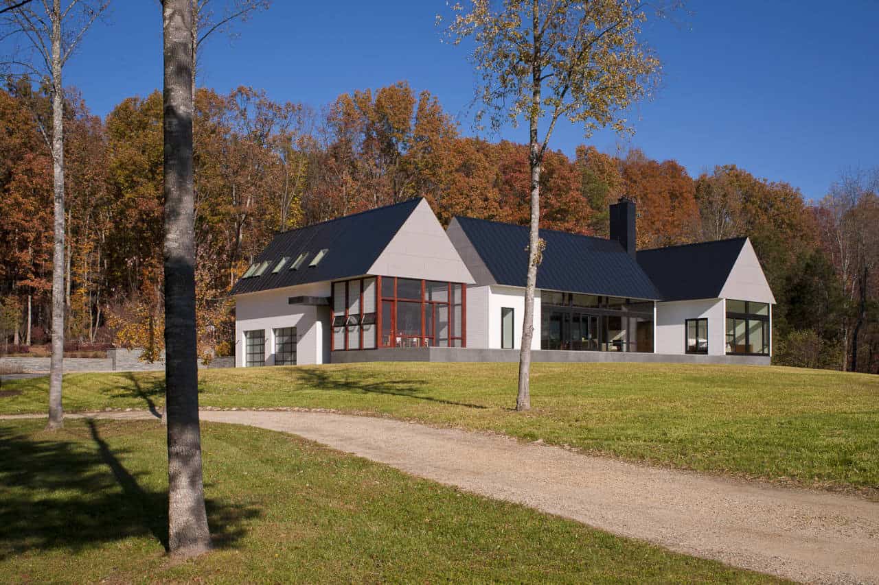 Becherer House by Robert M. Gurney Architect – A Modern Countryside Retreat in Virginia Becherer House by Robert M. Gurney Architect – A Modern Countryside Retreat in Virginia