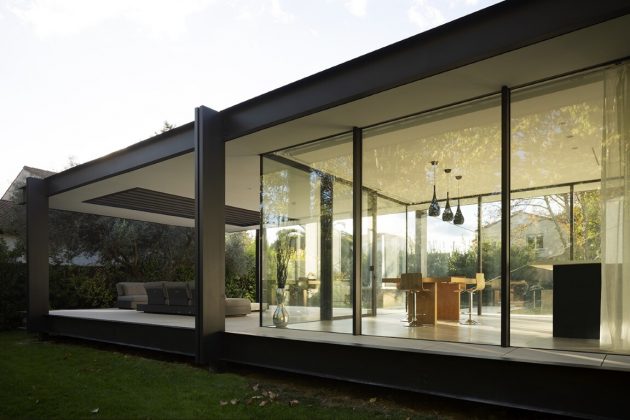 CTN House by Brengues Le Pavec Architectes in Montpellier, France
