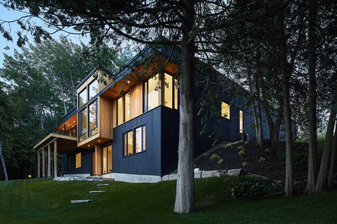 Sturgeon Lake House by Stephane LeBlanc Architects in Ontario, Canada Sturgeon Lake House by Stephane LeBlanc Architects in Ontario, Canada