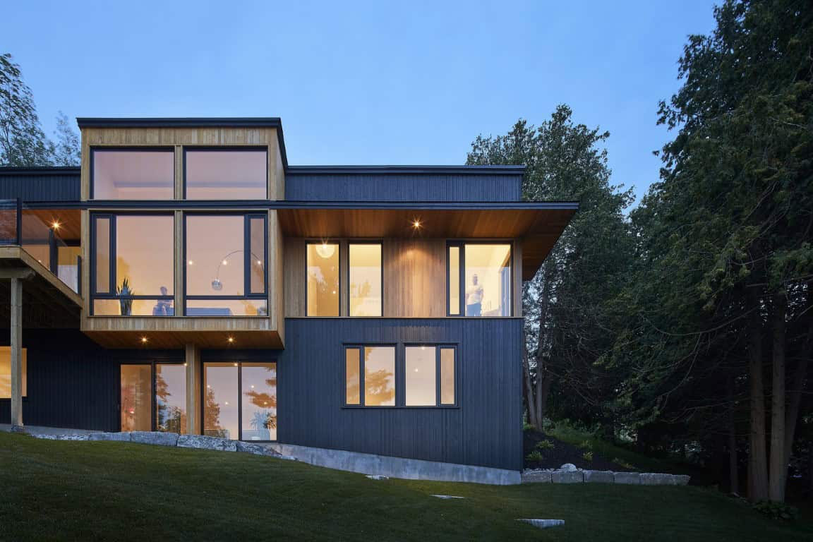 Sturgeon Lake House by Stephane LeBlanc Architects in Ontario, Canada Sturgeon Lake House by Stephane LeBlanc Architects in Ontario, Canada