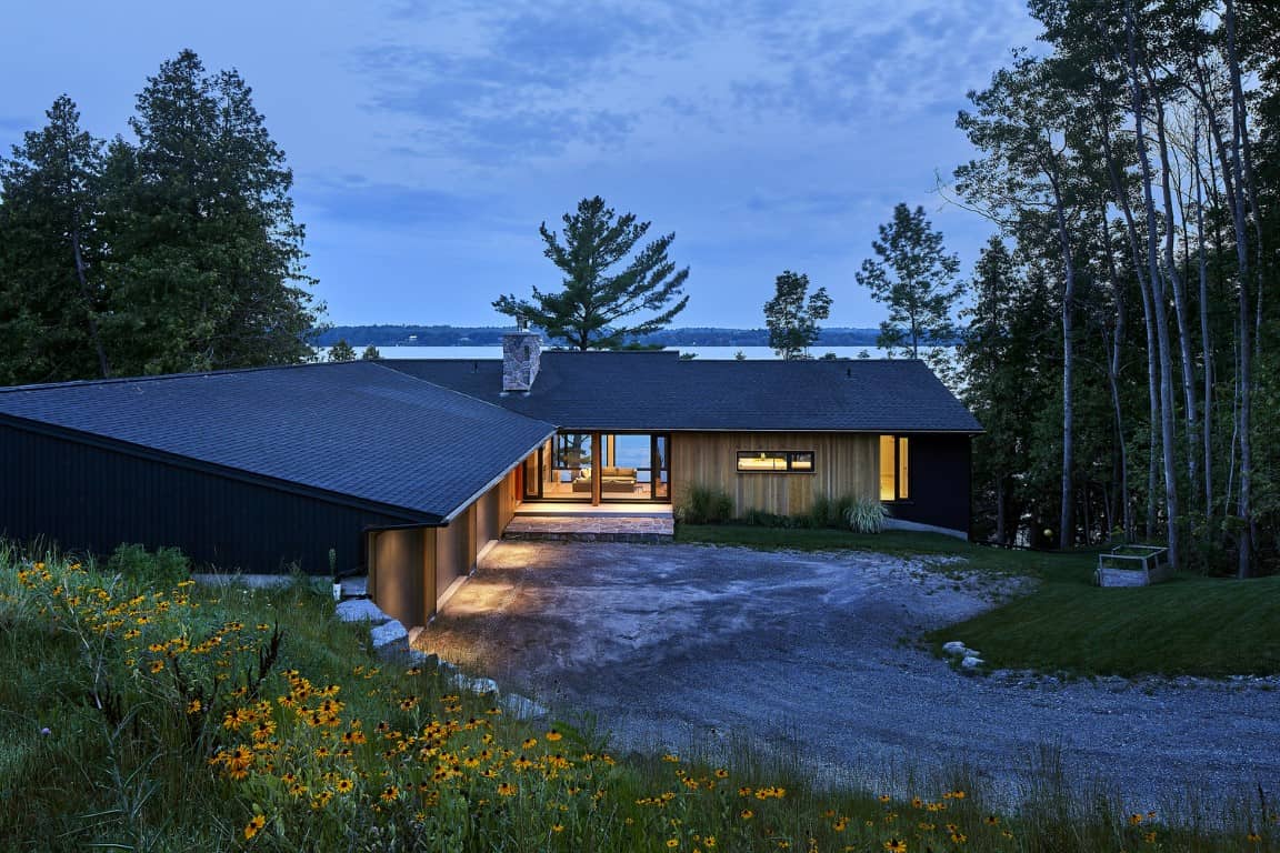 Sturgeon Lake House by Stephane LeBlanc Architects in Ontario, Canada Sturgeon Lake House by Stephane LeBlanc Architects in Ontario, Canada