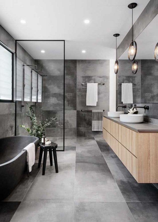 Tips For Decorating A Grey Bathroom
