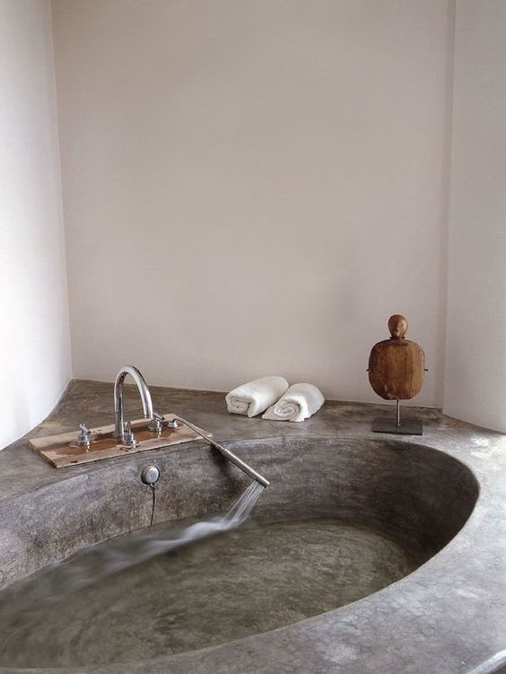 Unique Wabi-Sabi Bathroom