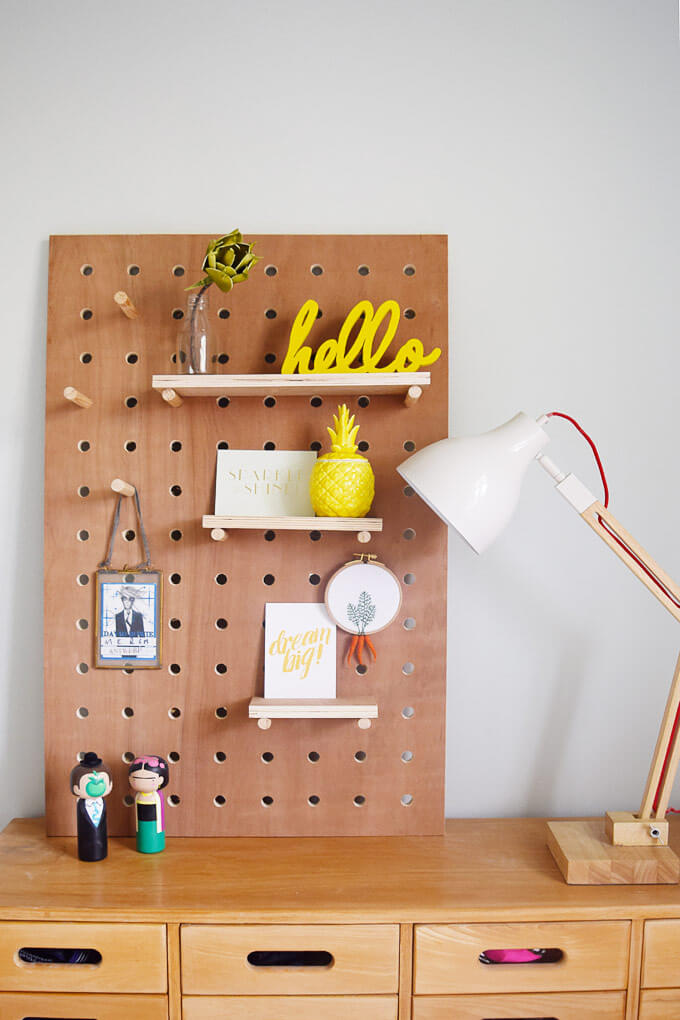 14 Super Practical DIY Pegboard Organization Ideas For Any Room