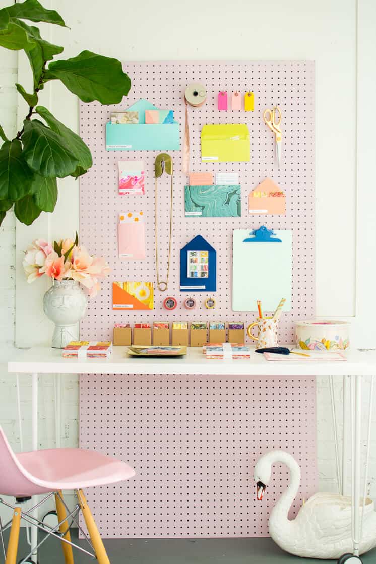 5. Tall pegboard Organizer 5. Tall pegboard Organizer