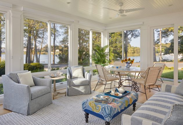 16 Picture-Perfect Coastal Sunroom Designs You Will Adore
