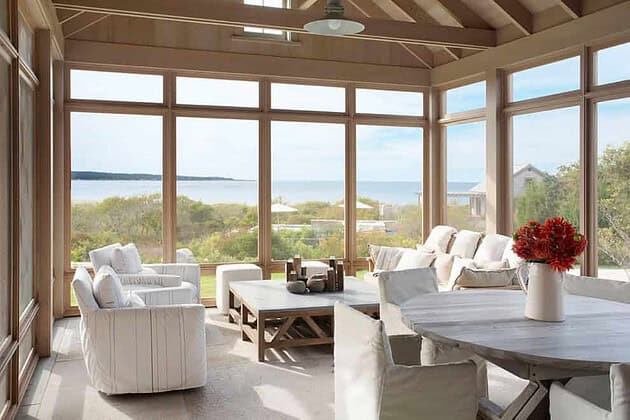 16 Picture-Perfect Coastal Sunroom Designs You Will Adore