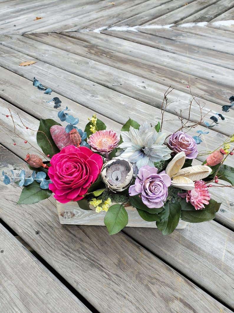 6. Colorful spring arrangement 6. Colorful spring arrangement