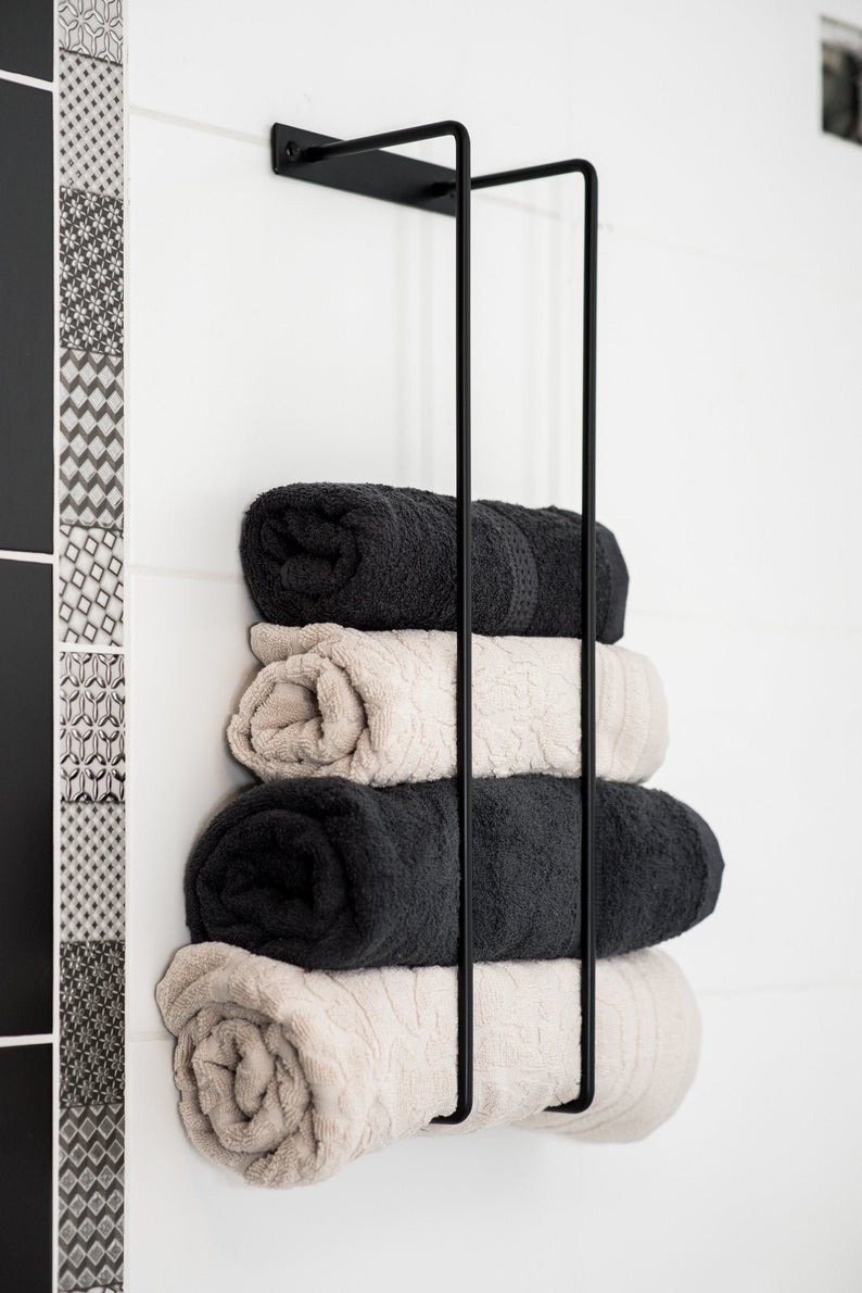 17 Awesome Towel Rack Ideas You Will Want In Your Bathroom