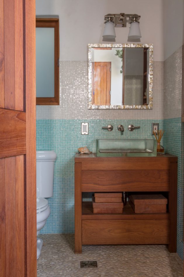 18 Lovely Coastal Powder Room Designs You'll Adore