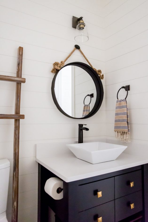 18 Lovely Coastal Powder Room Designs You'll Adore