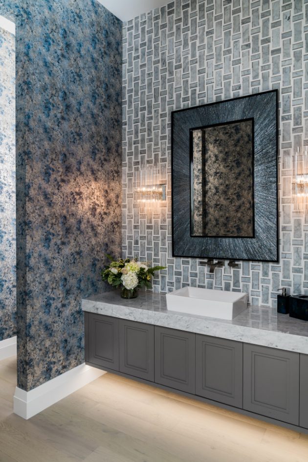 18 Lovely Coastal Powder Room Designs You'll Adore