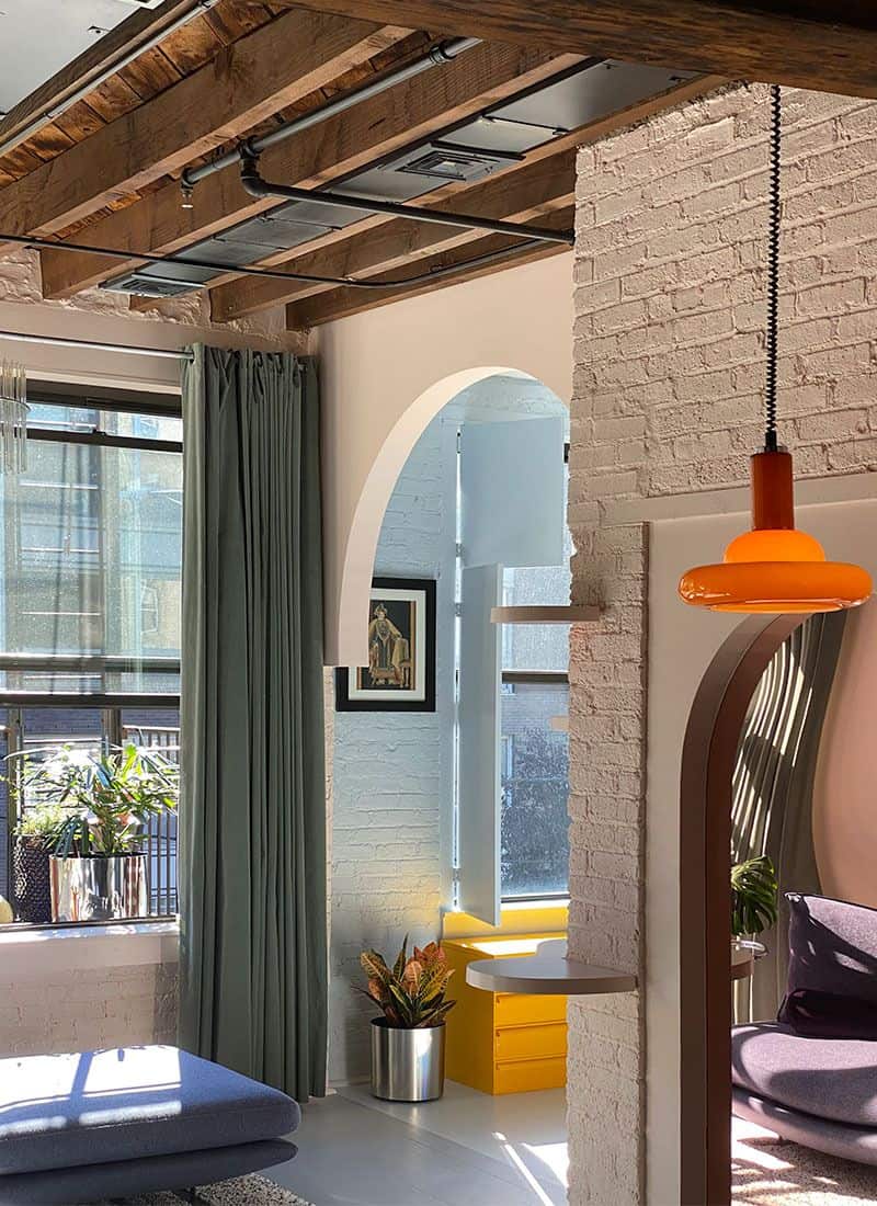 Colors And Arches In A Modern Brooklyn Loft Remodel Colors And Arches In A Modern Brooklyn Loft Remodel