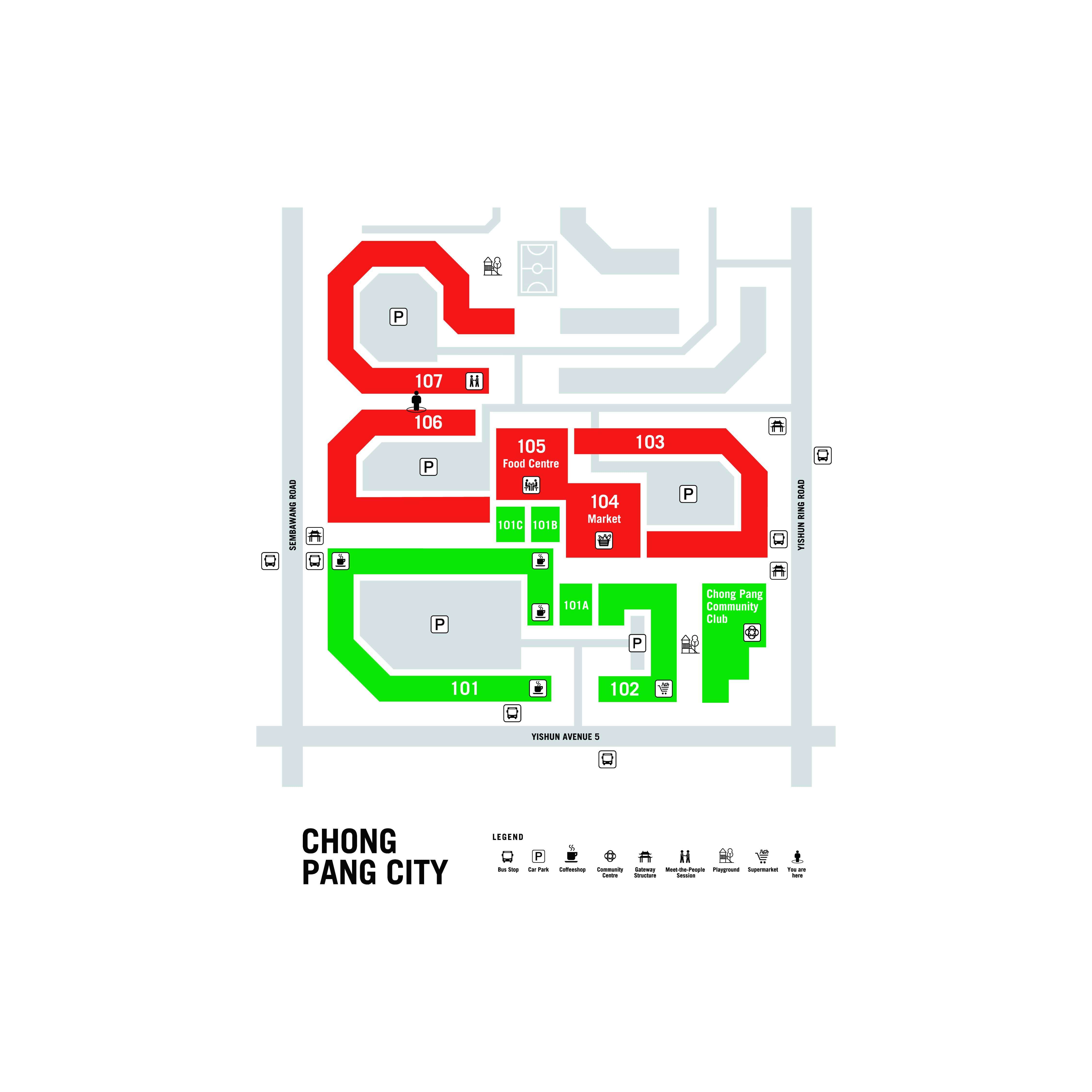 Dementia-Friendly Wayfinding System in Khatib Central & Chong Pang City, Singapore Dementia-Friendly Wayfinding System in Khatib Central & Chong Pang City, Singapore