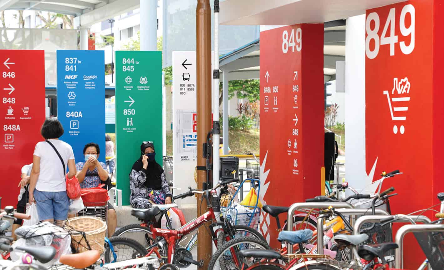 Dementia-Friendly Wayfinding System in Khatib Central & Chong Pang City, Singapore Dementia-Friendly Wayfinding System in Khatib Central & Chong Pang City, Singapore