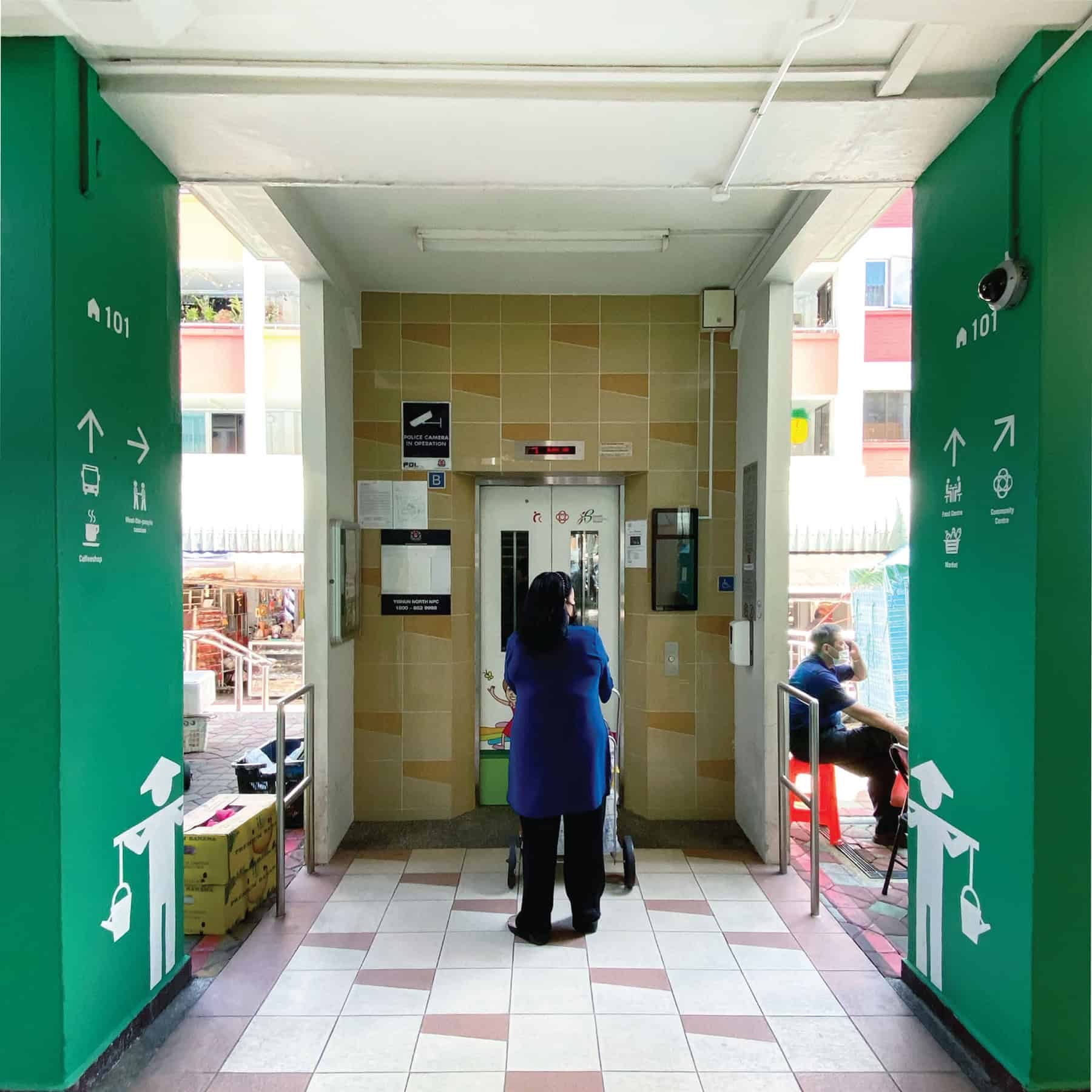 Dementia-Friendly Wayfinding System in Khatib Central & Chong Pang City, Singapore Dementia-Friendly Wayfinding System in Khatib Central & Chong Pang City, Singapore