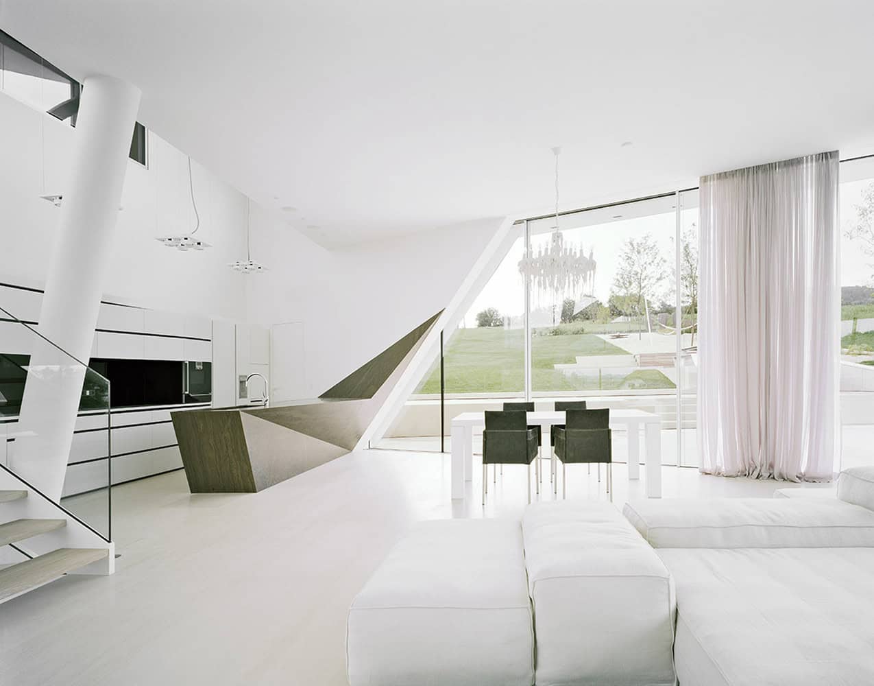 Freundorf Villa by A01 Architects in Judenau, Austria