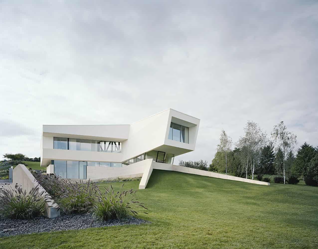 Freundorf Villa by A01 Architects in Judenau, Austria
