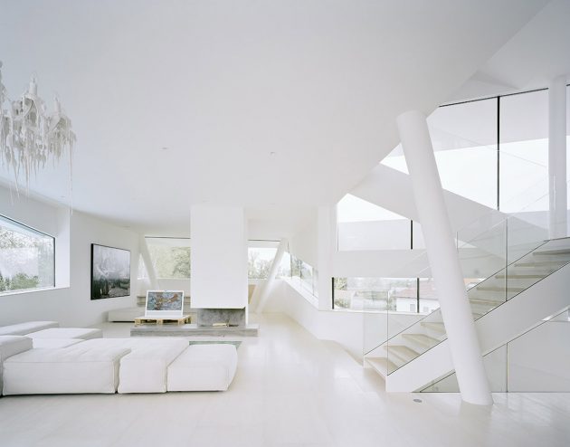 Freundorf Villa by A01 Architects in Judenau, Austria