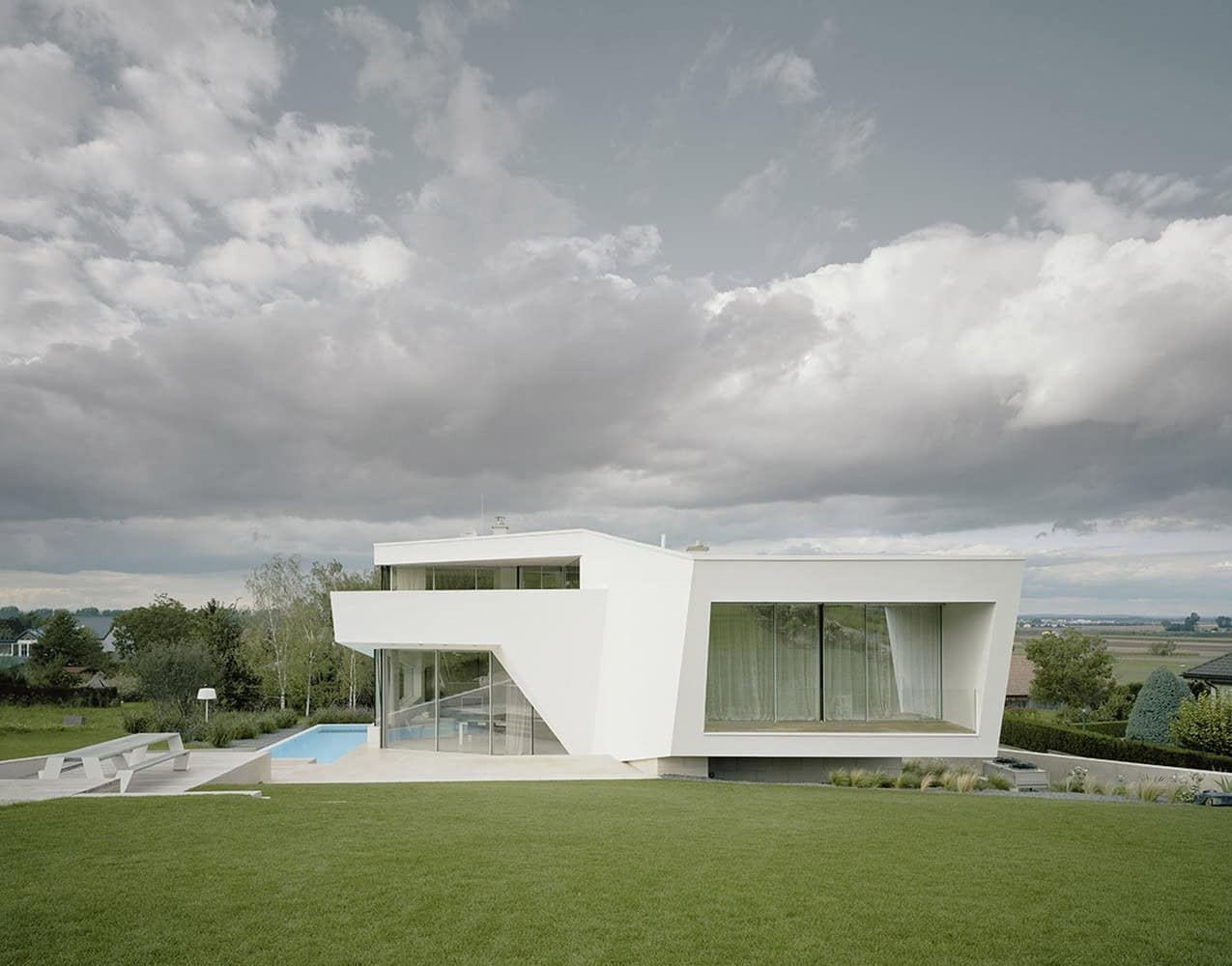 Freundorf Villa by A01 Architects in Judenau, Austria