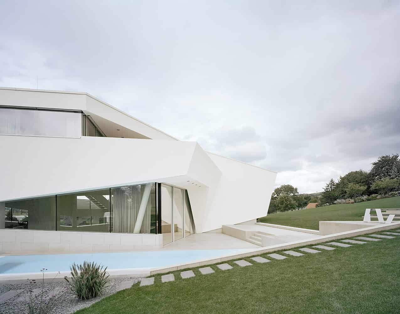 Freundorf Villa by A01 Architects in Judenau, Austria