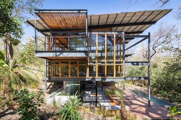 Jungle Frame House by Studio Saxe in Nosara, Costa Rica
