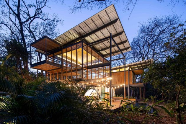 Jungle Frame House by Studio Saxe in Nosara, Costa Rica