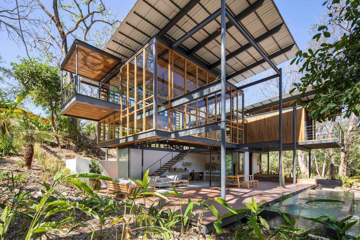 Jungle Frame House by Studio Saxe in Nosara, Costa Rica Jungle Frame House by Studio Saxe in Nosara, Costa Rica