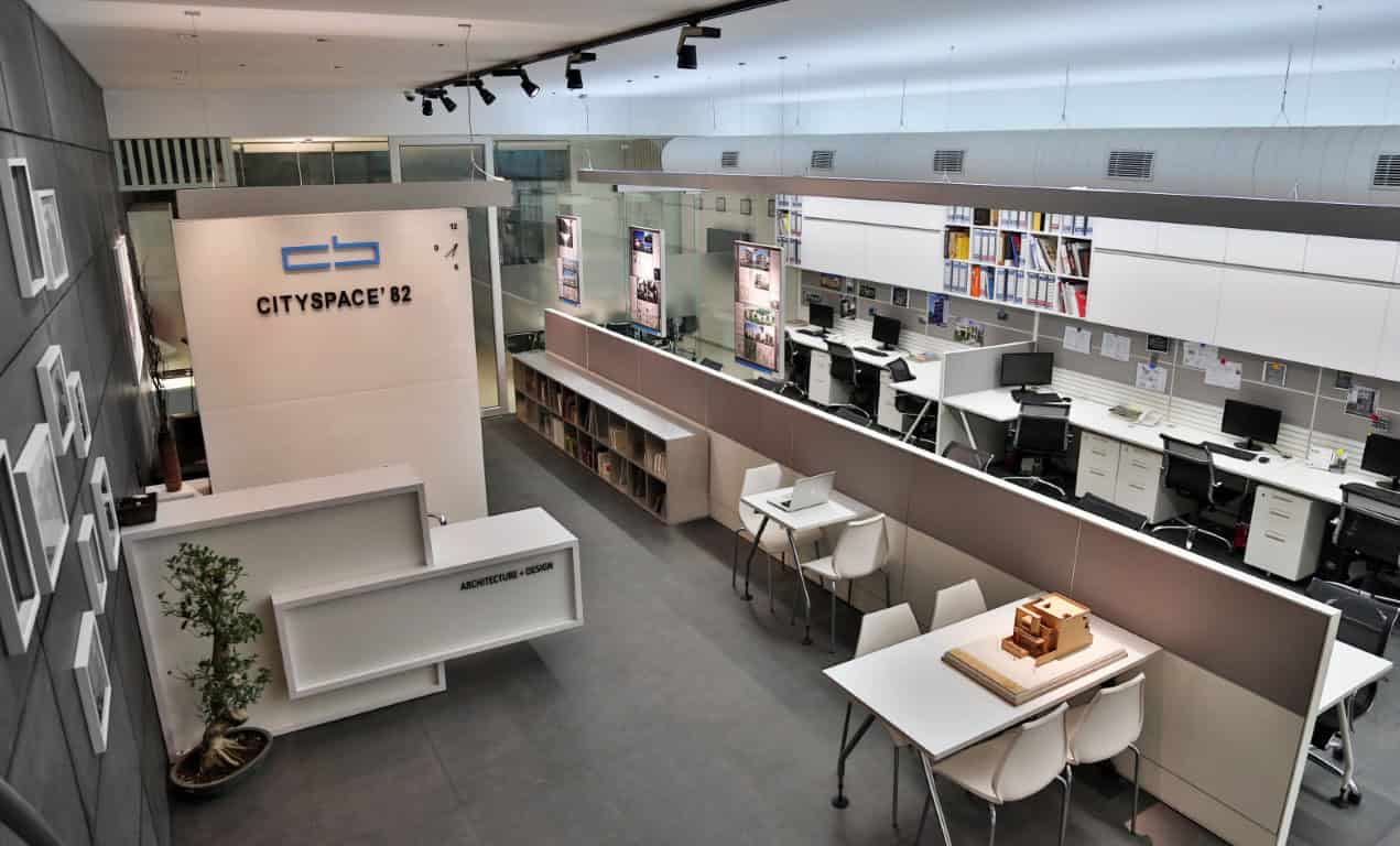 Proactive Workspace Design in the new office of Cityspace'82 Architects Proactive Workspace Design in the new office of Cityspace'82 Architects