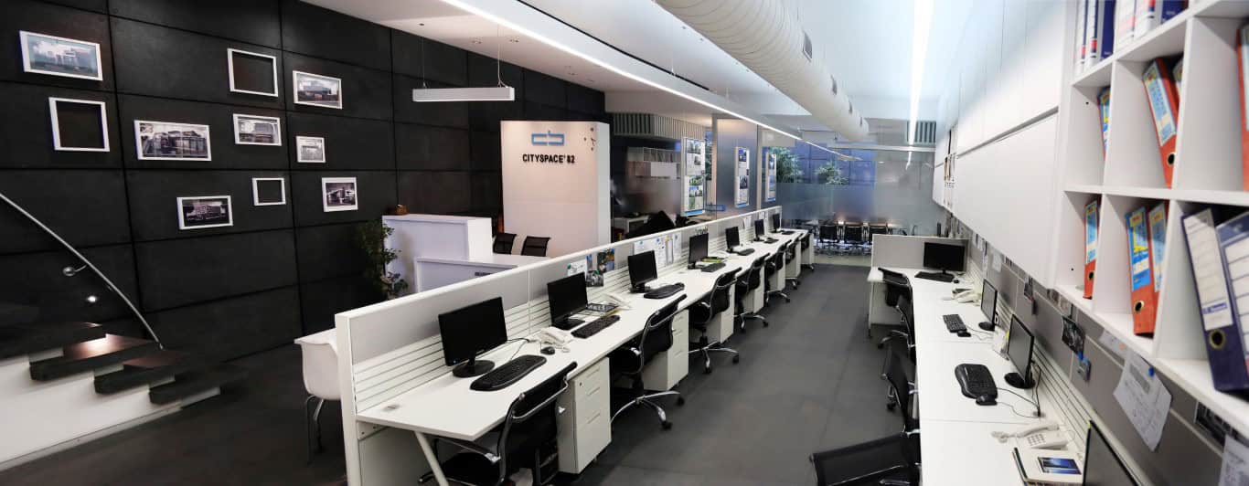 Proactive Workspace Design in the new office of Cityspace'82 Architects Proactive Workspace Design in the new office of Cityspace'82 Architects