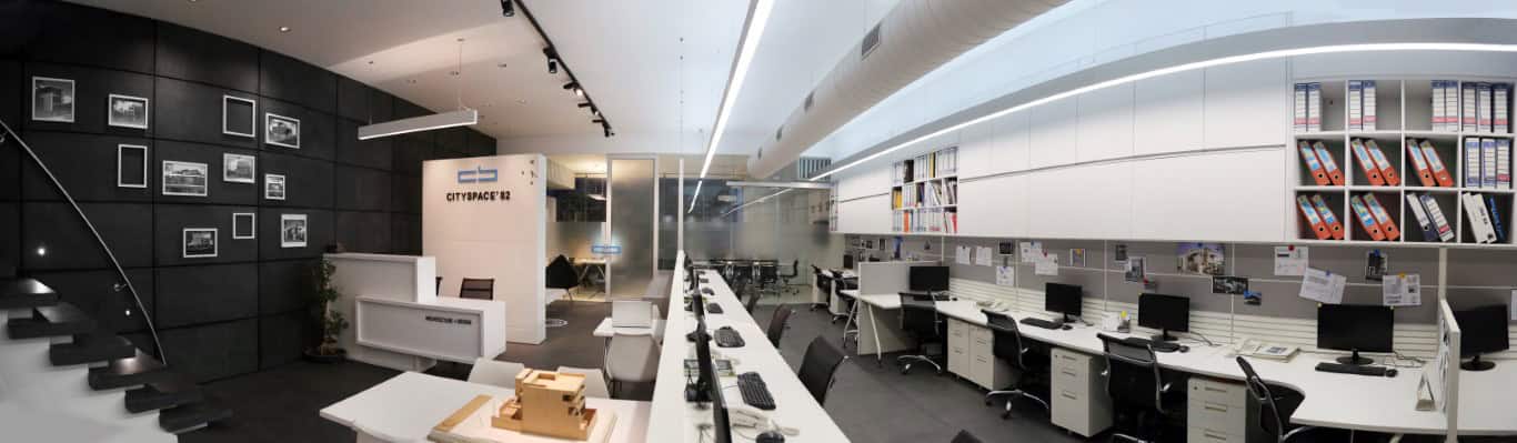 Proactive Workspace Design in the new office of Cityspace'82 Architects Proactive Workspace Design in the new office of Cityspace'82 Architects