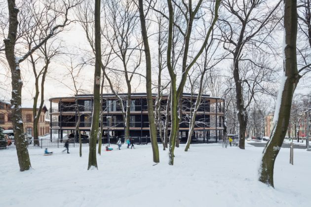 Villa Reden by Maciej Franta in Chorzow, Poland