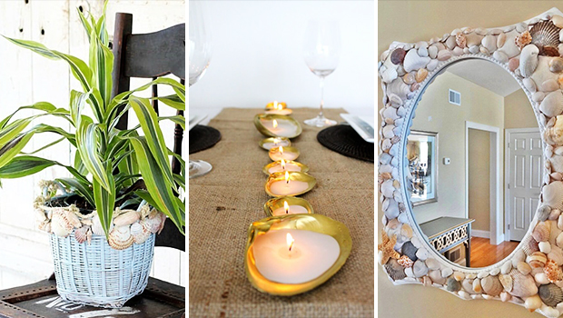 15 Adorable DIY Shell Décor Ideas You Won’t Be Able To Resist