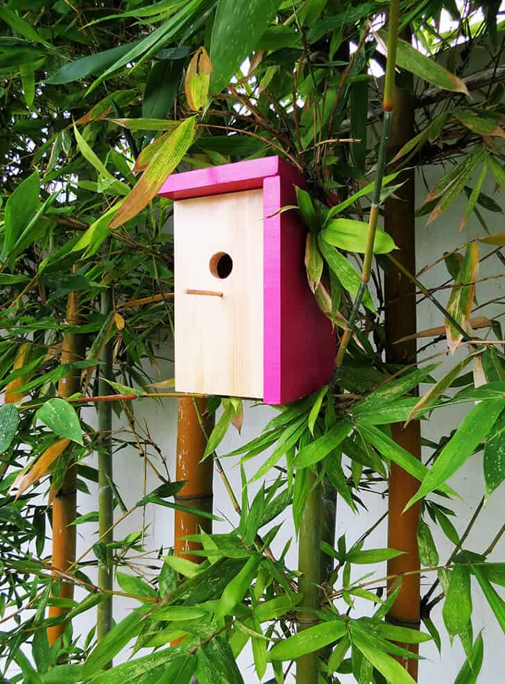 13. build a modern birdhouse 13. build a modern birdhouse