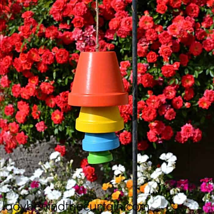 4. DIY Clay Pot Chimes 4. DIY Clay Pot Chimes